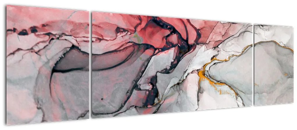 Obraz abstrakcji (170x50 cm)