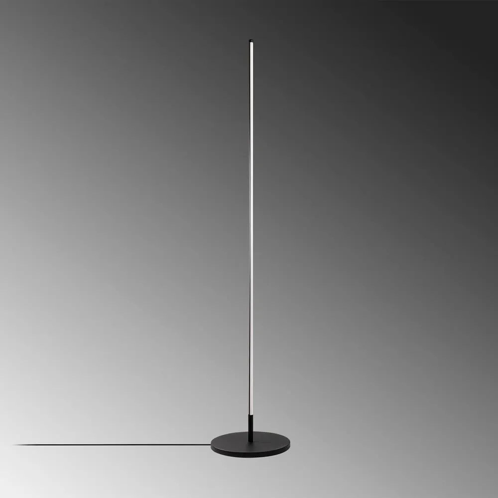 Czarna lampa stojąca LED (wysokość 153 cm) Sword – Opviq lights