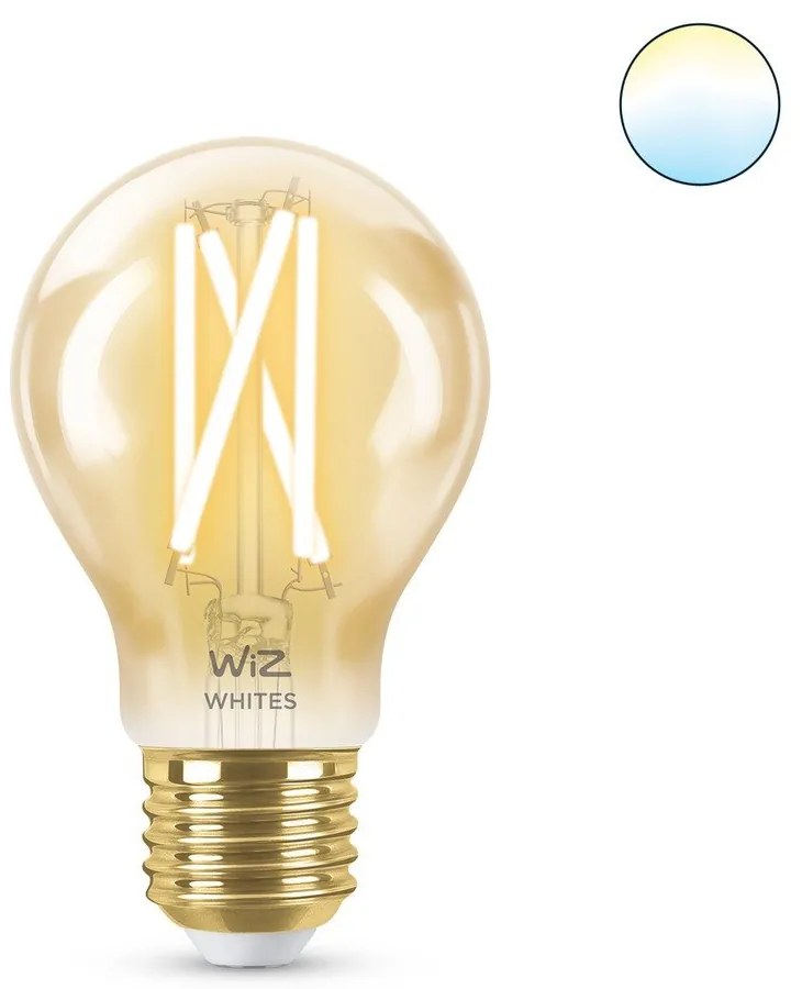 Inteligentna żarówka filamentowa z gwintem E27, 7 W – WiZ