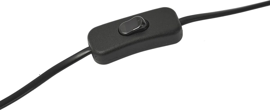 Lampa stołowa w stylu retro Mocha Steel 45 cm - Pauly