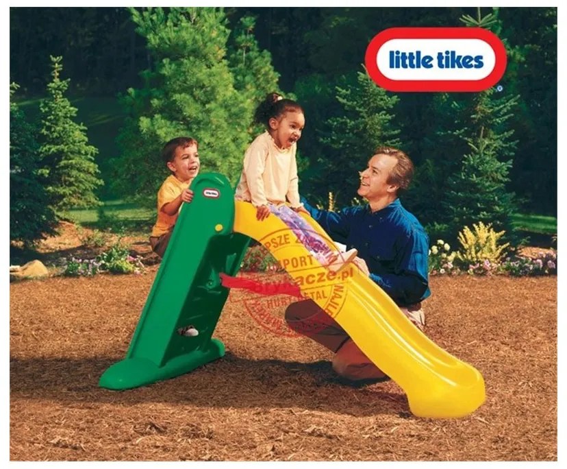 Little tikes duża zjeżdżalnia słoneczne kolory 150 cm