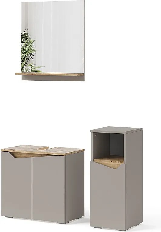 Szafka podumywalkowa szary 60x35x57 marelle