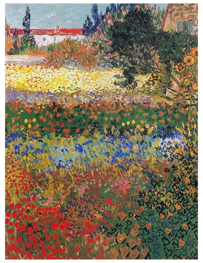 Reprodukcja obrazu Vincenta van Gogha Flower Garden – Fedkolor, 45x60 cm