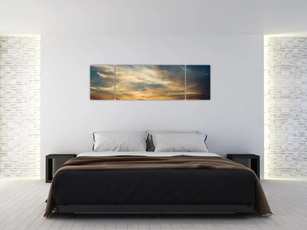 Obraz zachodu słońca (170x50 cm)
