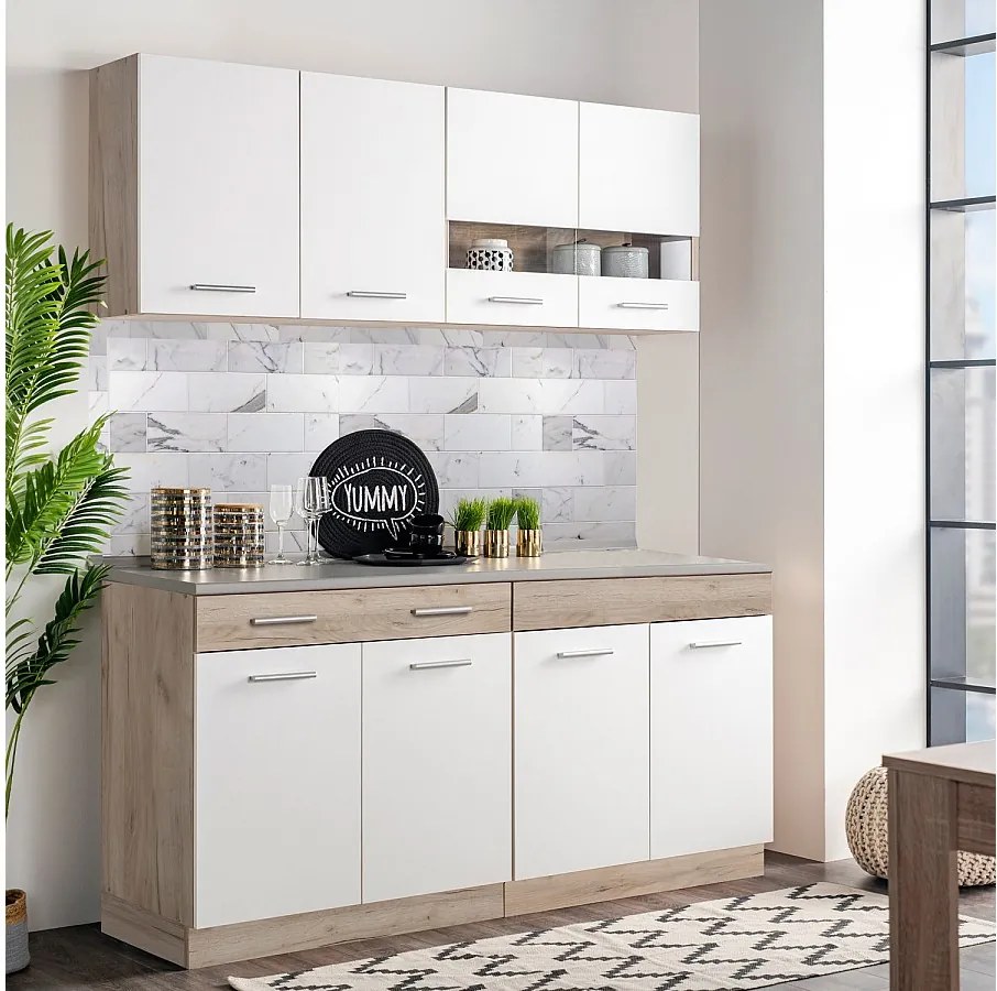 Szafka kuchenna 80x84x60 cm biała