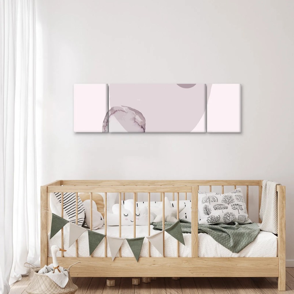 Obraz - Fioletowy minimalizm N⁰2 (170x50 cm)