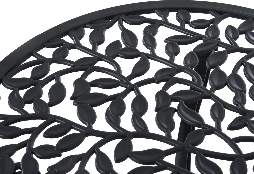 Outsunny zestaw bistro, 3-częściowy 60 cm x 60 cm x 65 cm;