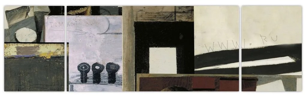 Obraz - Kubizm (170x50 cm)