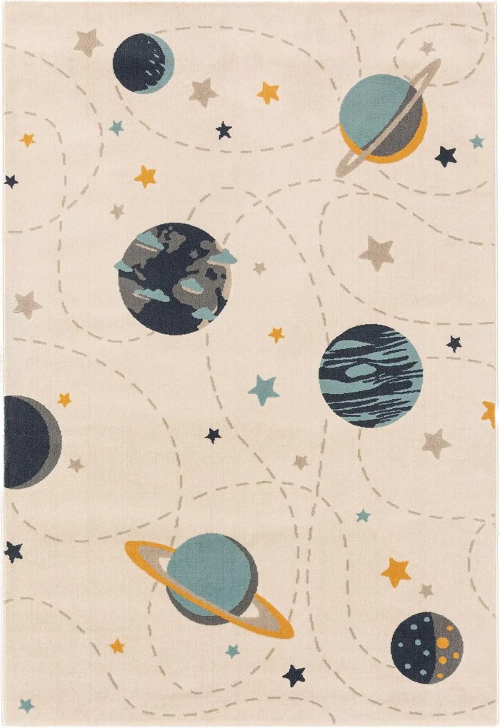 Dywan dziecięcy z motywem kosmosu Apollo