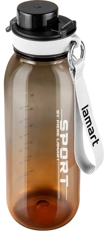 Lamart LT4075 butelka sportowa Fit, biała, 1 l