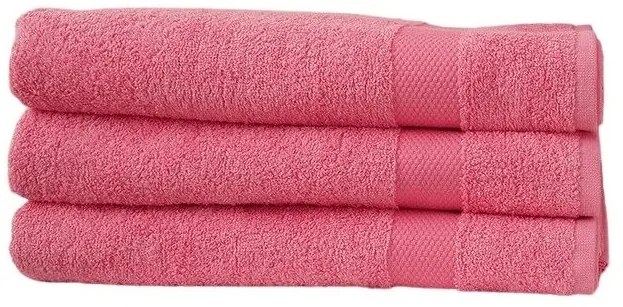 Ręcznik kąpielowy ADRIA 70x140 cm różowy, 100% bawełna