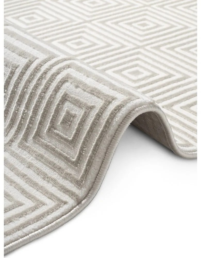 Beżowo-kremowy chodnik 80x240 cm Perles Tourmaline – Elle Decoration