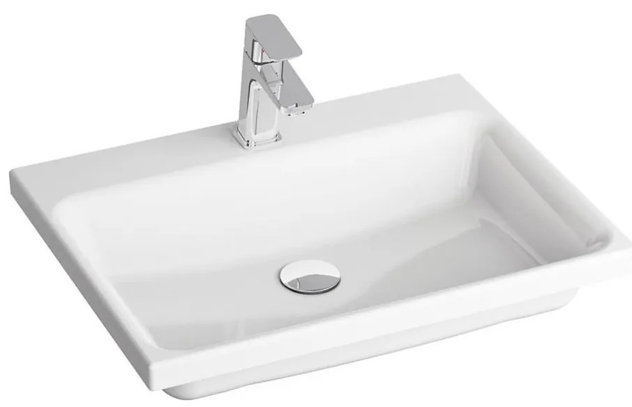 Ravak XJX01260001 - Umywalka wpuszczana COMFORT 60x46 cm ceramika/biała