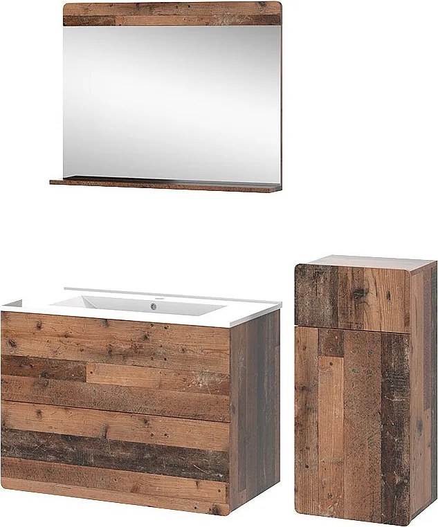 Zestaw mebli łazienkowych oldstyle 80x46x59.3 izan