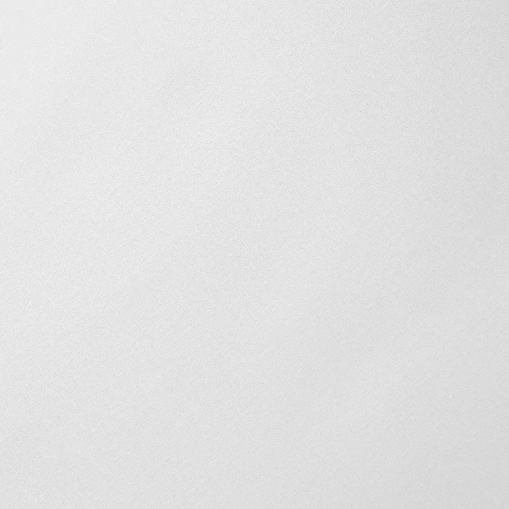 Białe prześcieradło z perkalu bawełnianego z gumką 150x200 cm Cotton Percale – Bianca