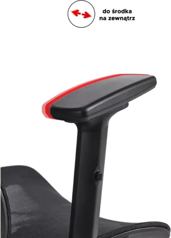 Ergonomiczny fotel Idylla z regulacją zagłówka i podłokietników