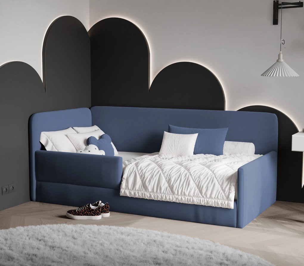 Łóżko dziecięce przypodłogowe MIKI - 90x160