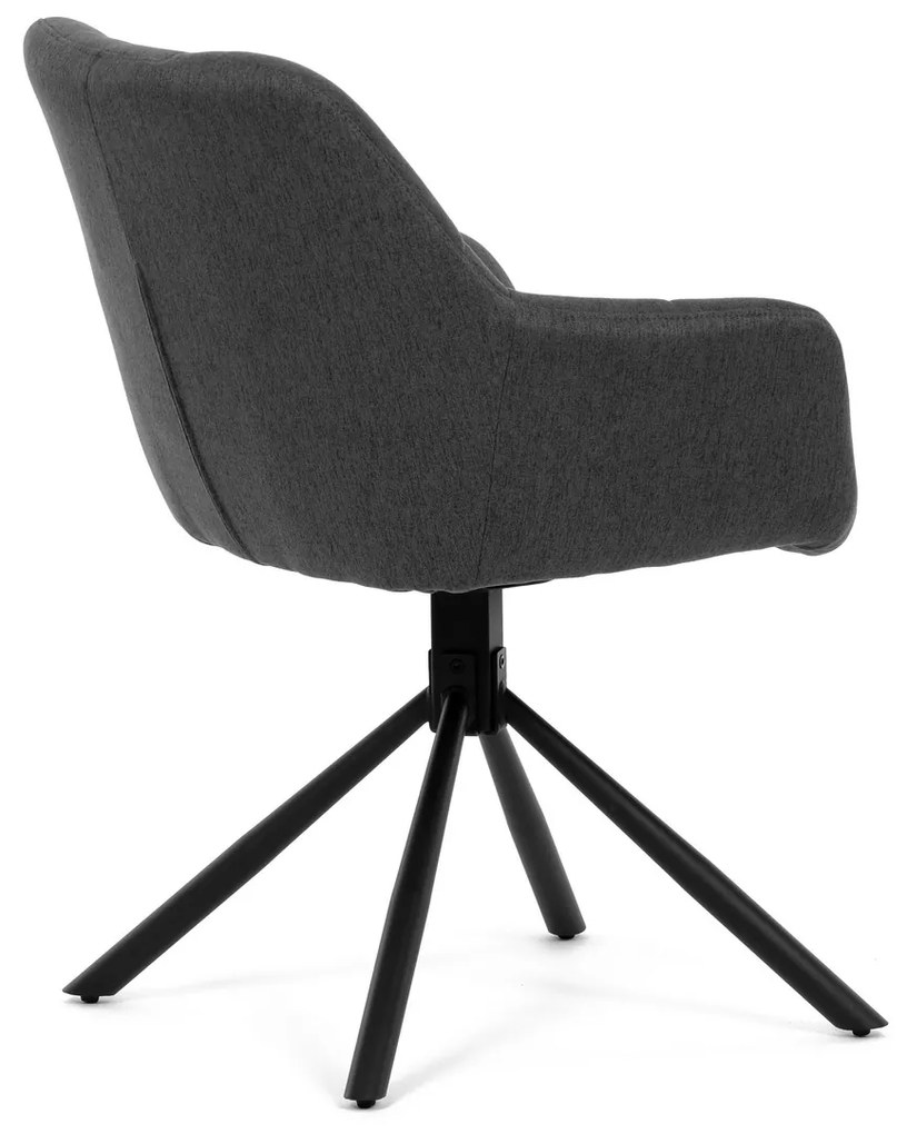 Zestaw krzeseł obiadowych z mechanizmem powrotnymHC-532 GREY2, 2 szt.
