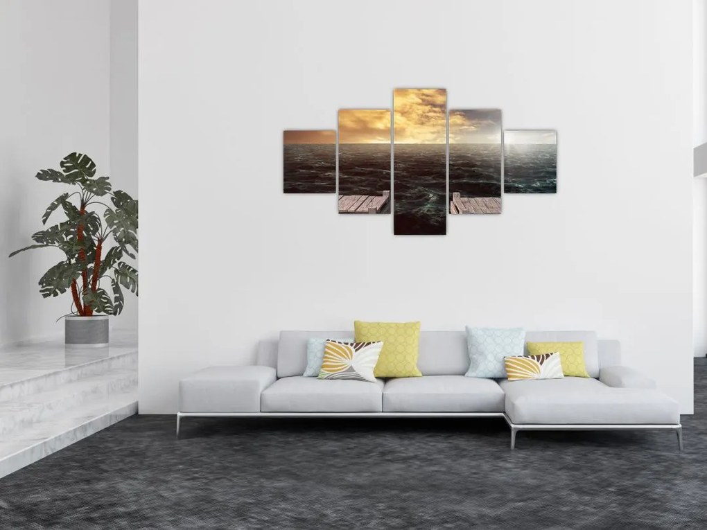 Obraz morza (125x70 cm)