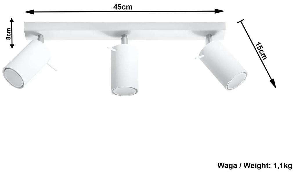 Plafon regulowany LED Z1-T73
