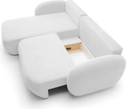 Narożnik OLIO Lewostronny w tkaninie Aragon 01