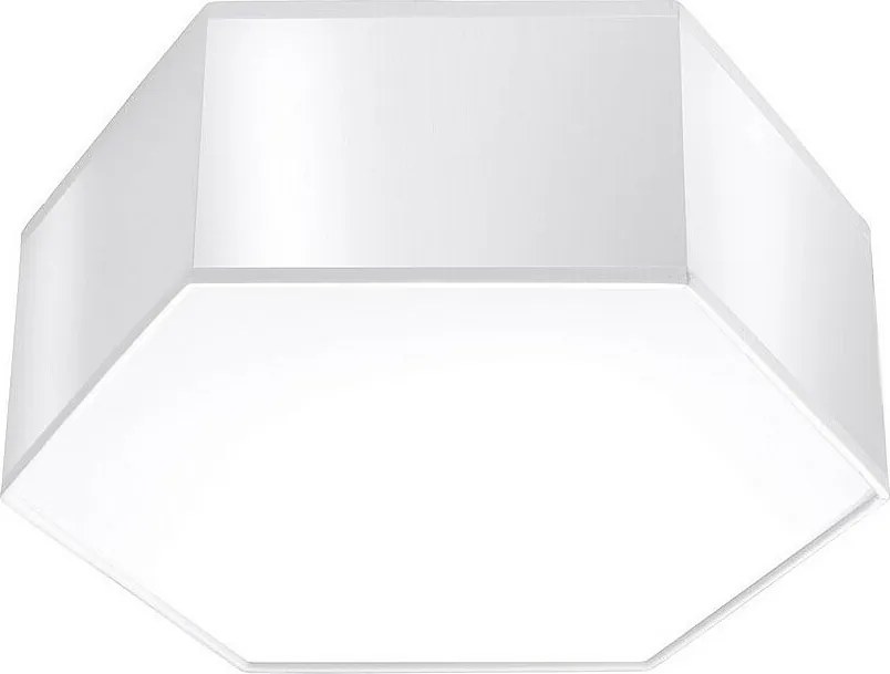 Plafony Nowoczesny Sunde, Pvc - 2 Źródło - L.30.5 X H.11.5 Cm - Biały