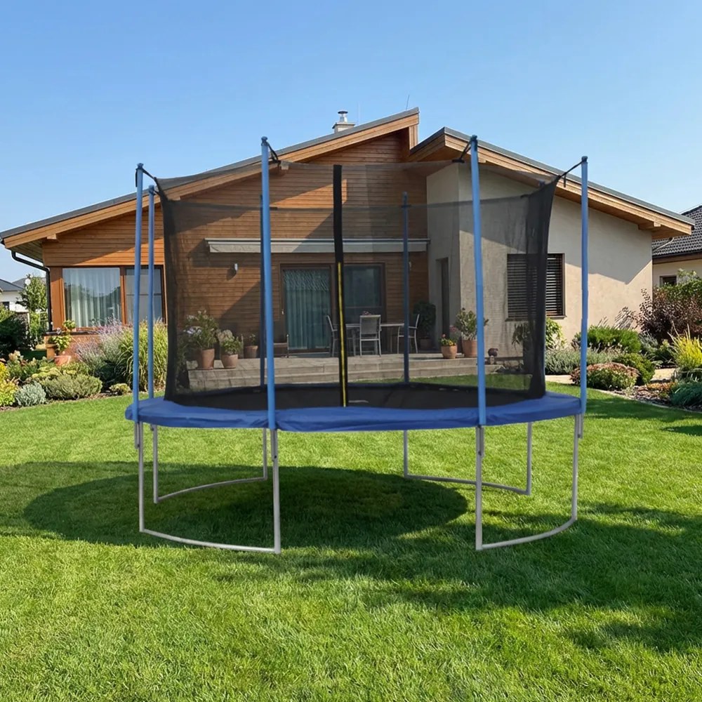 Trampolina ogrodowa 427 cm z siatką ochronną PE PATIO