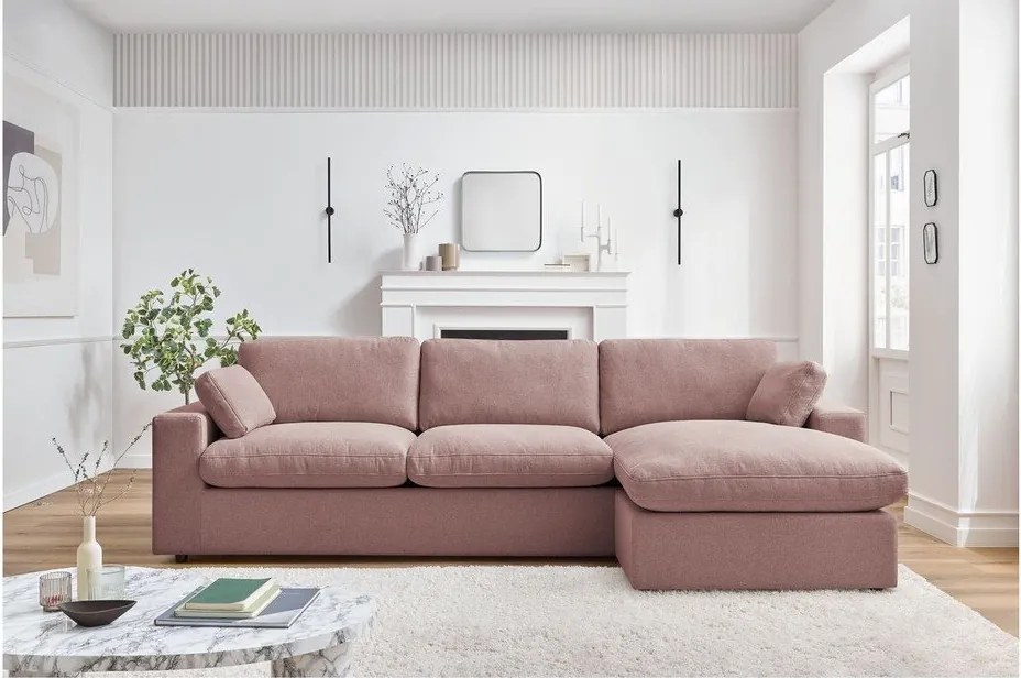 Różowy narożnik Belair – Bobochic Paris