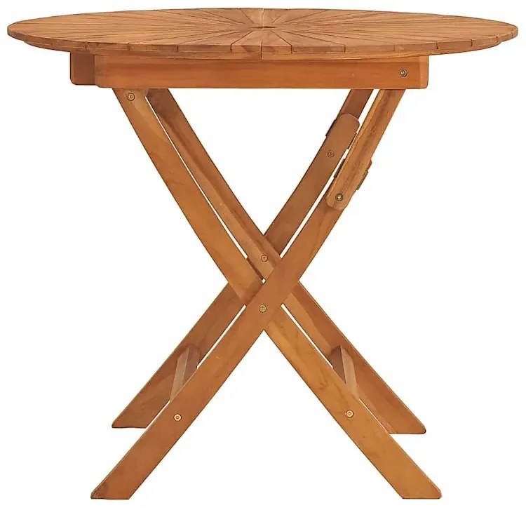 Okrągły stół ogrodowy z drewna tekowego K0-Z22