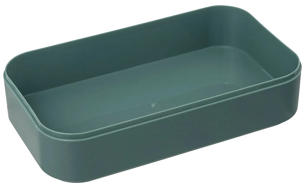 Lunch box do pracy, 2 przegródki + sztućce, 1,4 l