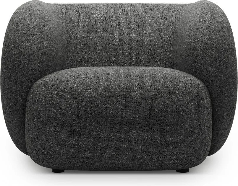 Ciemnoszary fotel Kate – Micadoni