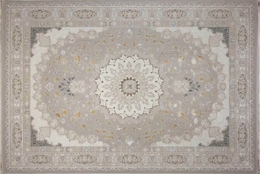Dywan klasyczny Gold beżowo-złoty 200 cm x 290 cm