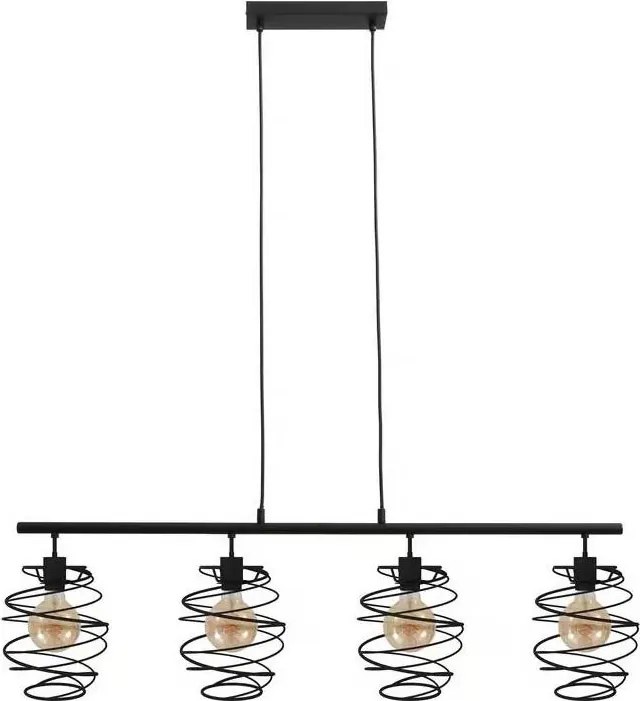 Briloner 4871-045 - Żyrandol na lince 4xE27/60W/230V