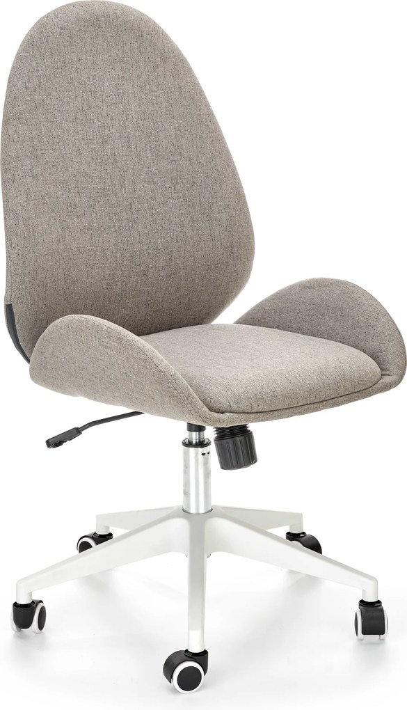 Krzesło obrotowe na białym stelażu Falcao