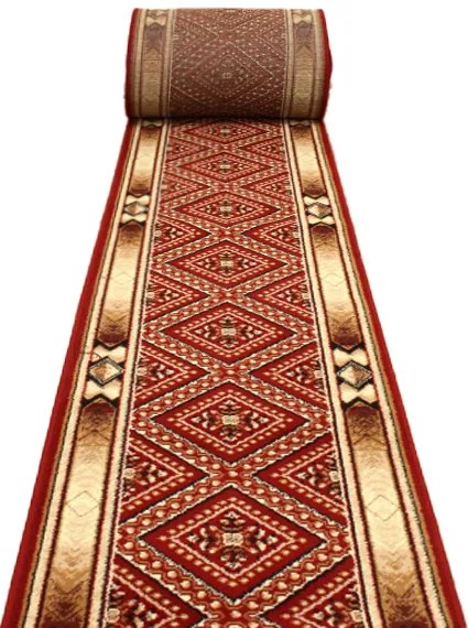 Dywan Country Pałacowy bordowy 070x100 Chodnik