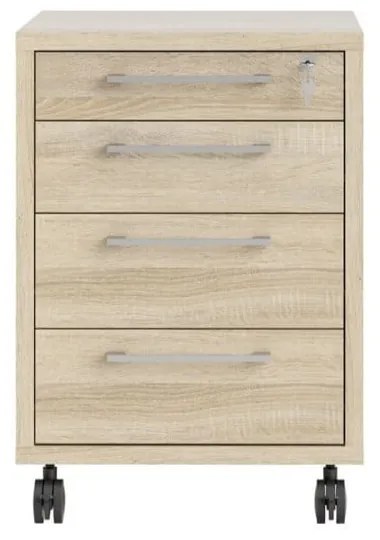 Szafka w dekorze dębu z zamkiem 48x68 cm Prima – Tvilum