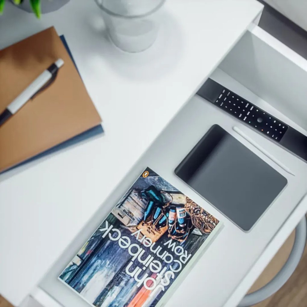 Zestaw stolików nocnych BIANCA, 2 szt., 41x39x28 cm, biały Casaria