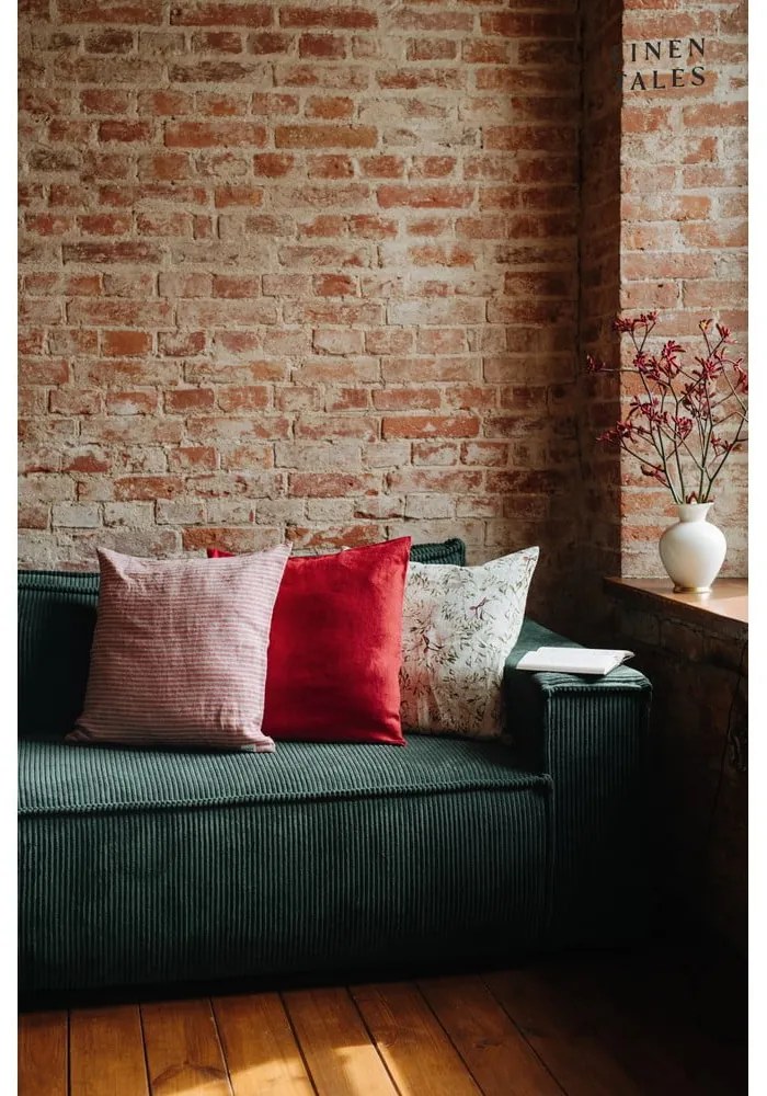 Poszewka na poduszkę ze świątecznym motywem 40x60 cm – Linen Tales
