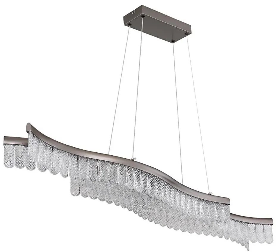 Globo 67348H - LED Żyrandol na lince JULIET LED/35W/230V 3200K matowy chrom