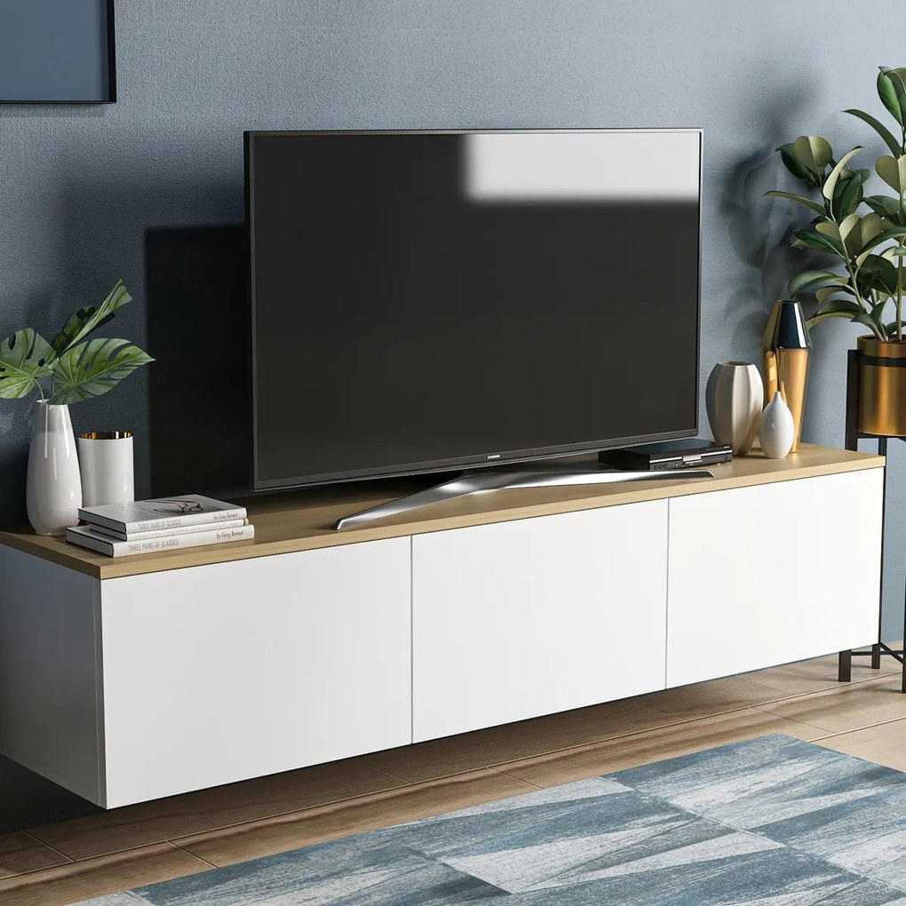 Stolik pod telewizor Neon White