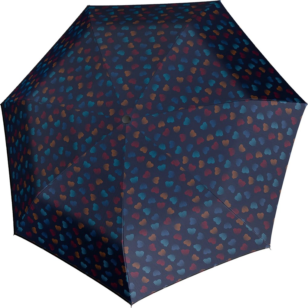 Doppler Mini Light Emotion Blue damski składany parasol