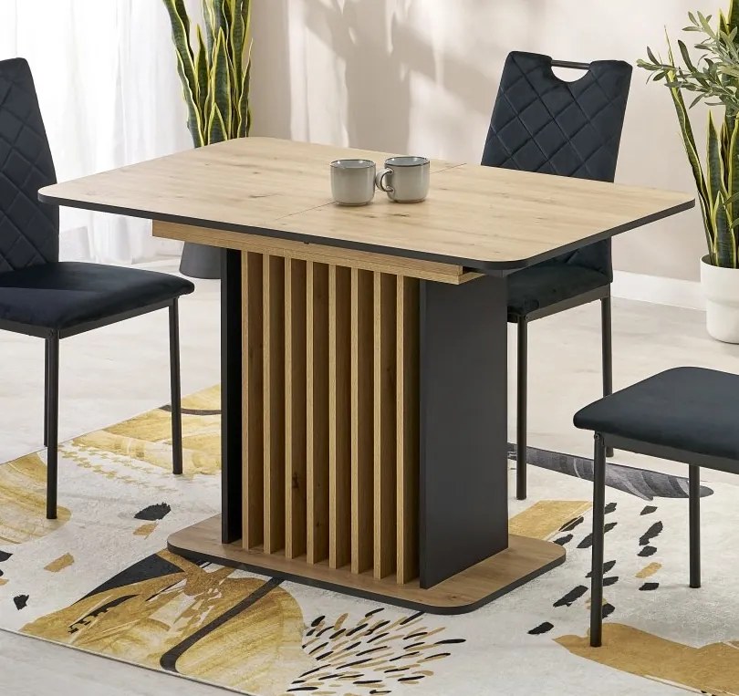 Rozkładany stół Wilson Halmar z lamelami na nodze