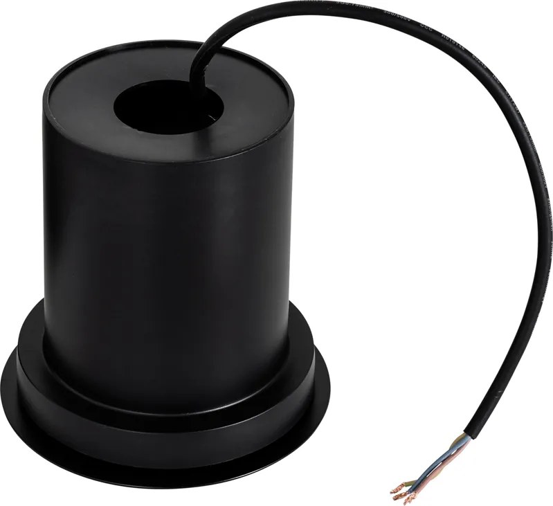 Zestaw 6 nowoczesnych lamp ogrodowych do wkopania czarnych AR70 regulowanych IP65 - Delux