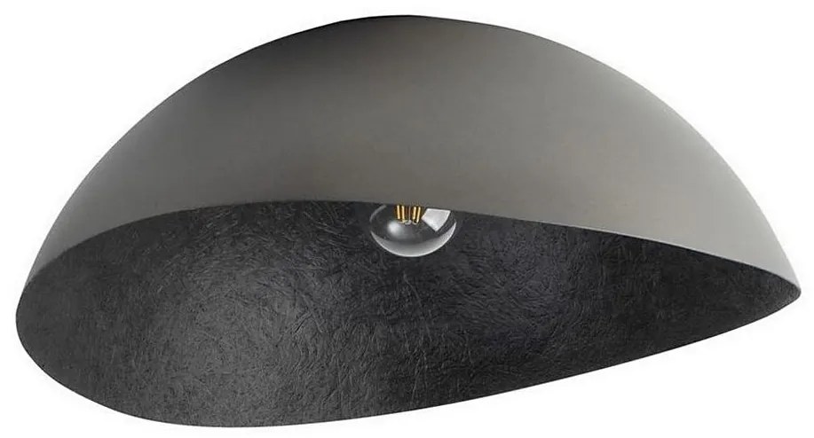Lampa sufitowa SOLARIS 1xE27/60W/230V srebrno-czarna