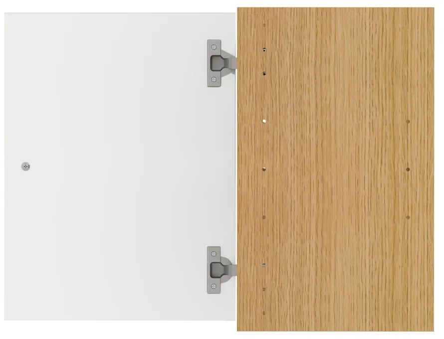 Biały element regału modułowego 33x43,5 cm Z Cube – Tenzo