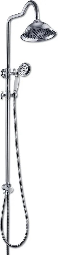 Leeds kolumna prysznicowa bez baterii chromowana - Essebagno