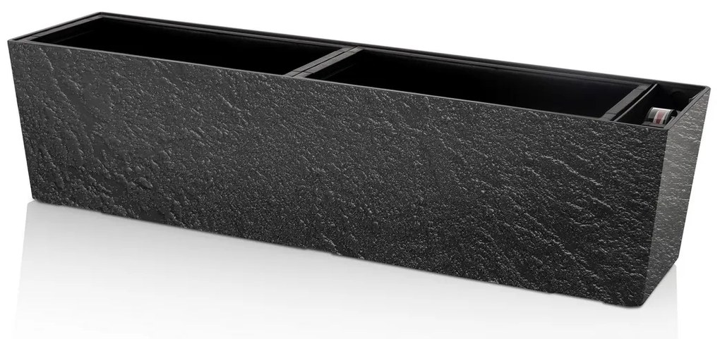 Flower Lover Skrzynka samonawadniająca na kwiaty Supreme Stone antracyt, 75 cm, 75 cm