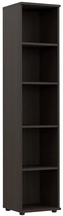 Minimalistyczny Regał Biurowy 5 Półek Wenge G9-C37