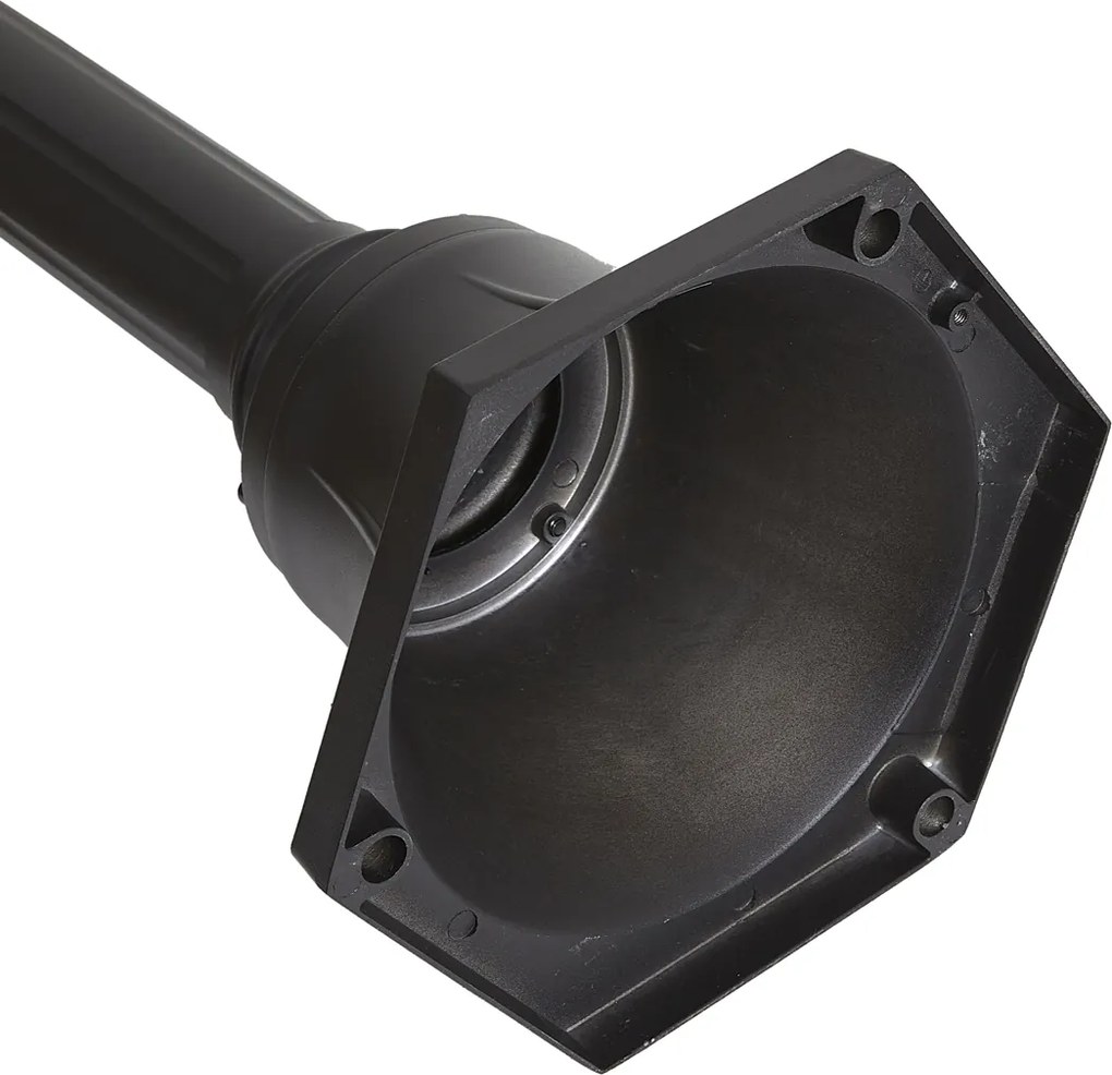 Klasyczny lampion ogrodowy czarny 200 cm IP44 - Daphne