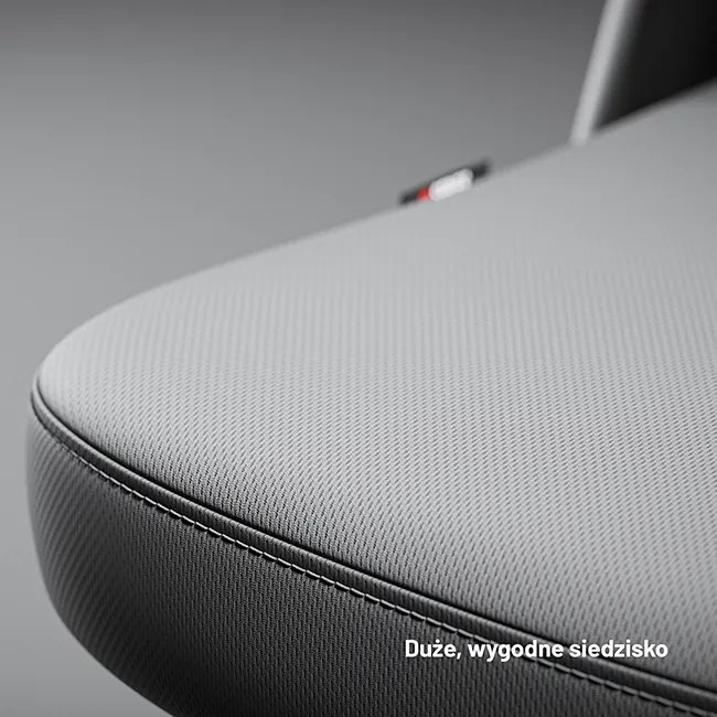 Fotel biurowy, ergonomiczny Diablo V-Light, szary